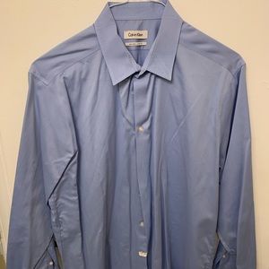 Calvin Klein shirt blue 16.5 32/33 worn 2x